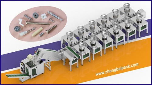 Furniture Fittings Packing Machine for Both Mix Packing and Link Bag Packing