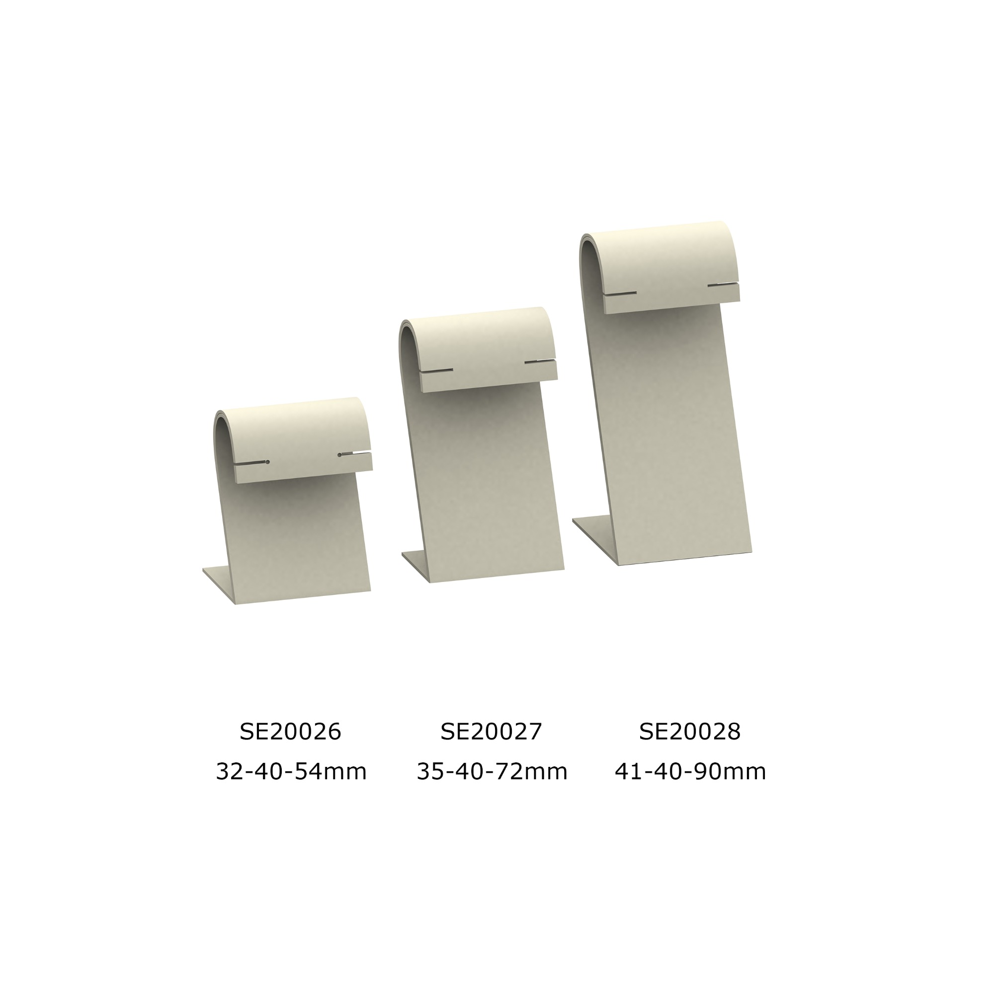 SE20026-28 Leatherette Earring Display Stands, Earring Display Holders, Earring Display Racks