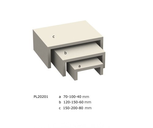 PL20201 High Quality Acrylic Jewelry Display Base, Bases, Base Set