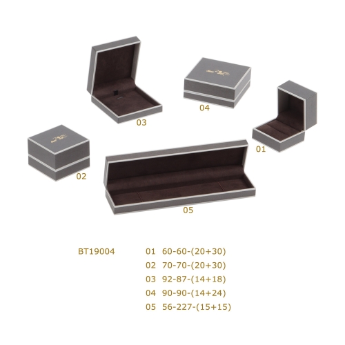 BT19004 China Custom Logo Exquisite Jewelry Boxes