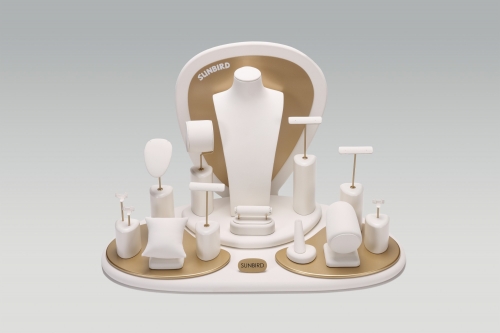 PC26003 2026 Fashionable Matt lacquer Paint Jewelry Display Customized Jewelry Display