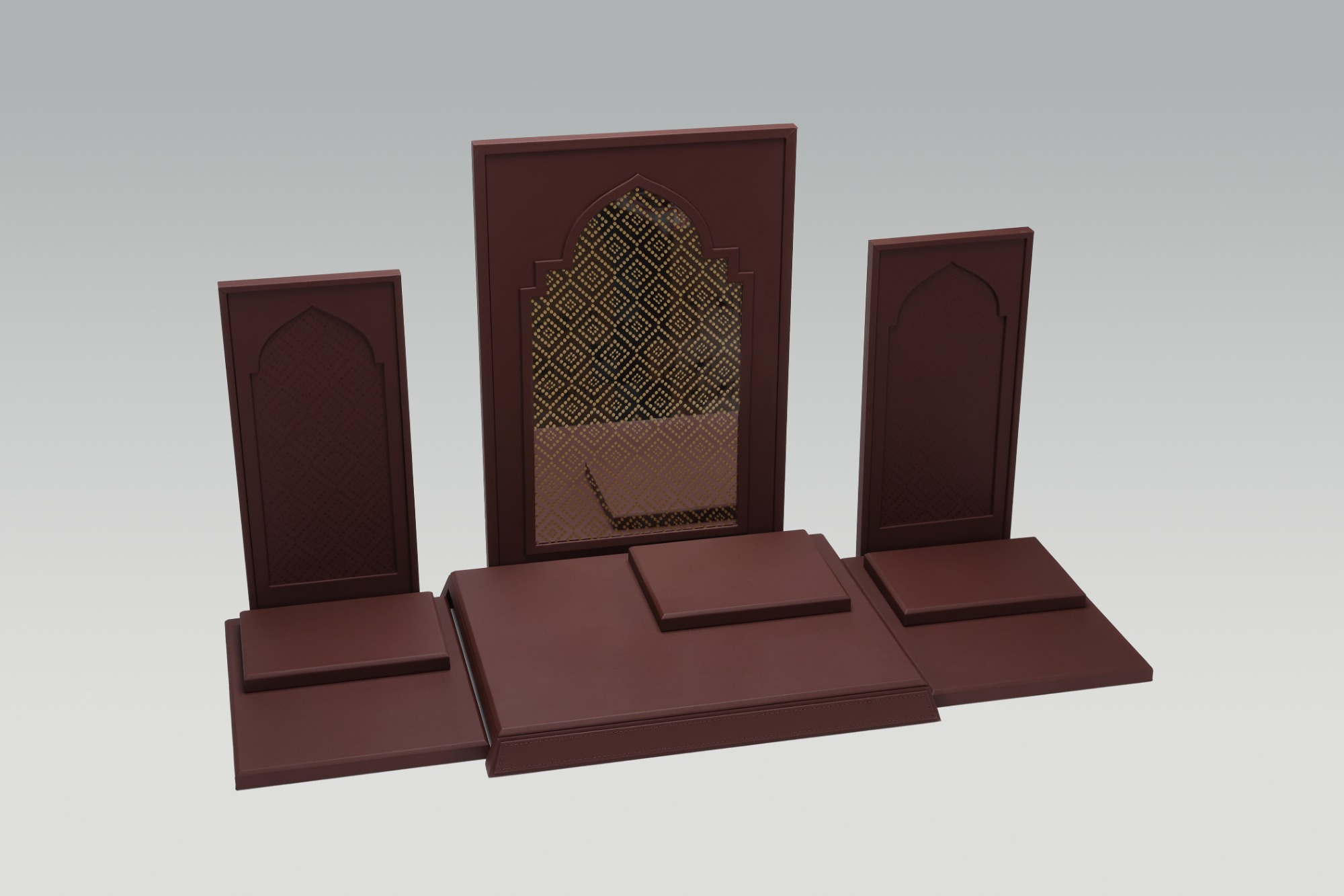 PC26002 2026 New Chinese Manufacturer Custom Design Leather Jewelry Display Sets