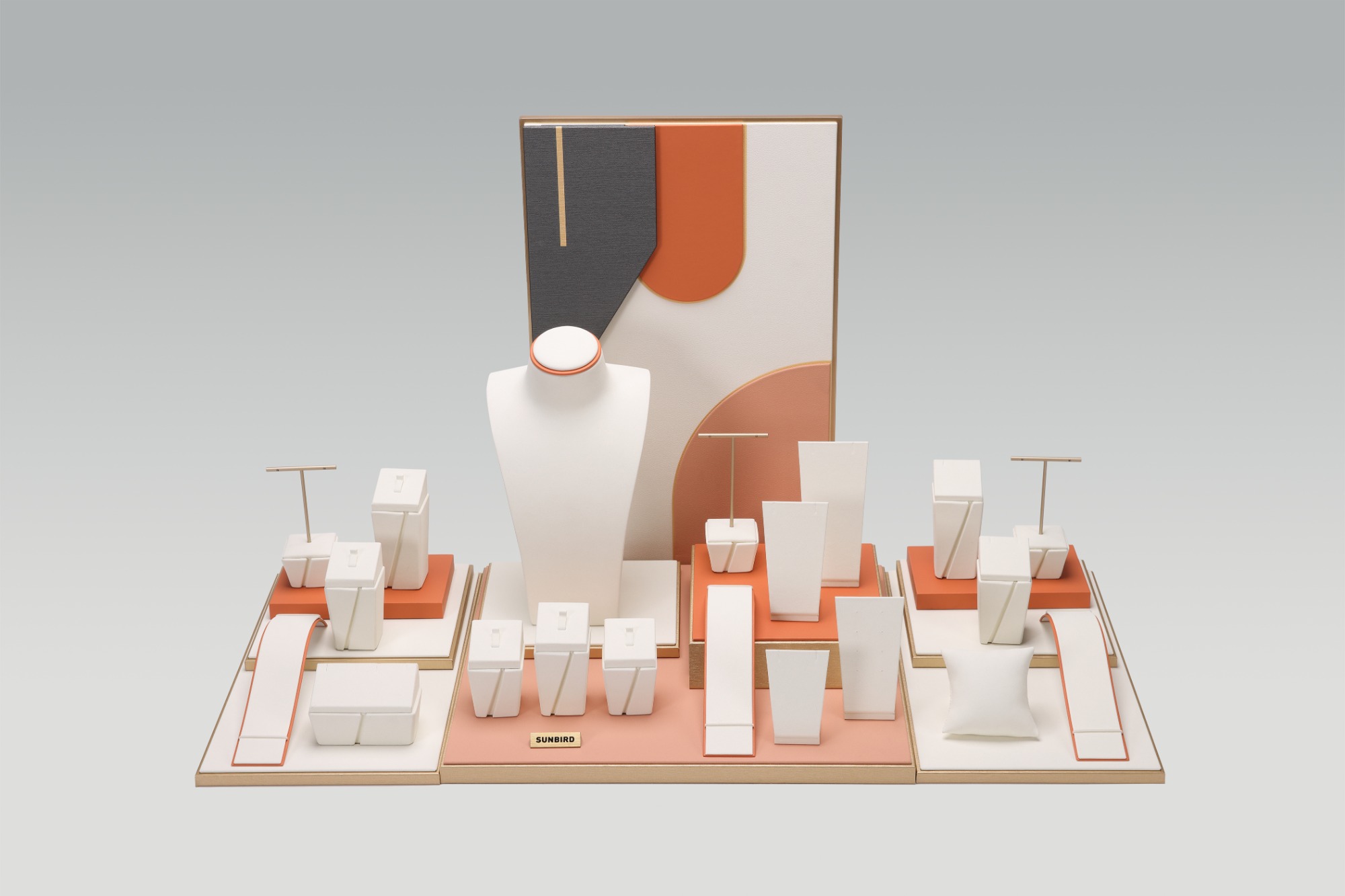 PC26007 2026 Fashionable Design Display Jewelry Stands For Jewelry Retailer