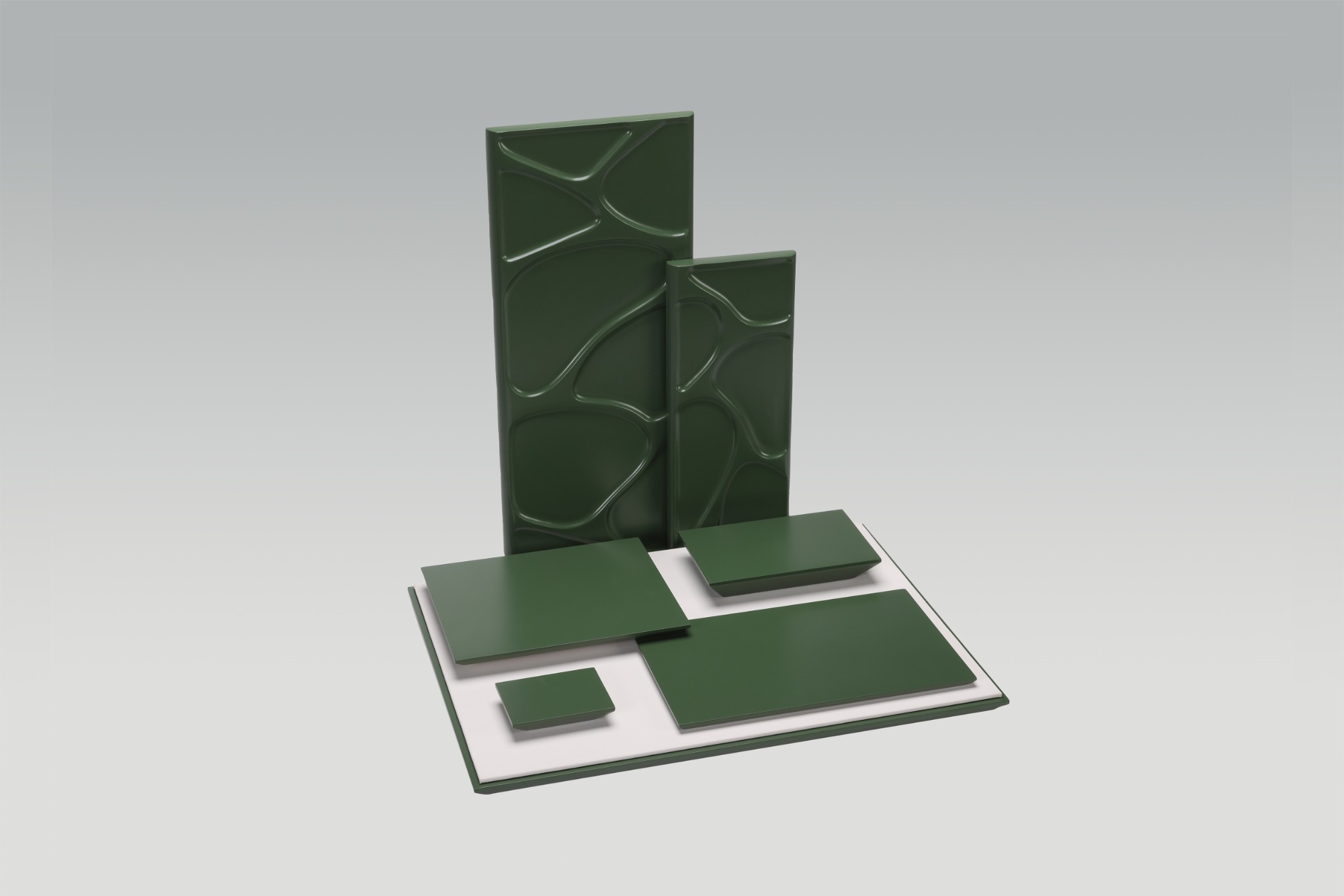 PC26005 2026 New Collection Jewelry Display Set With Art Deco Backwall