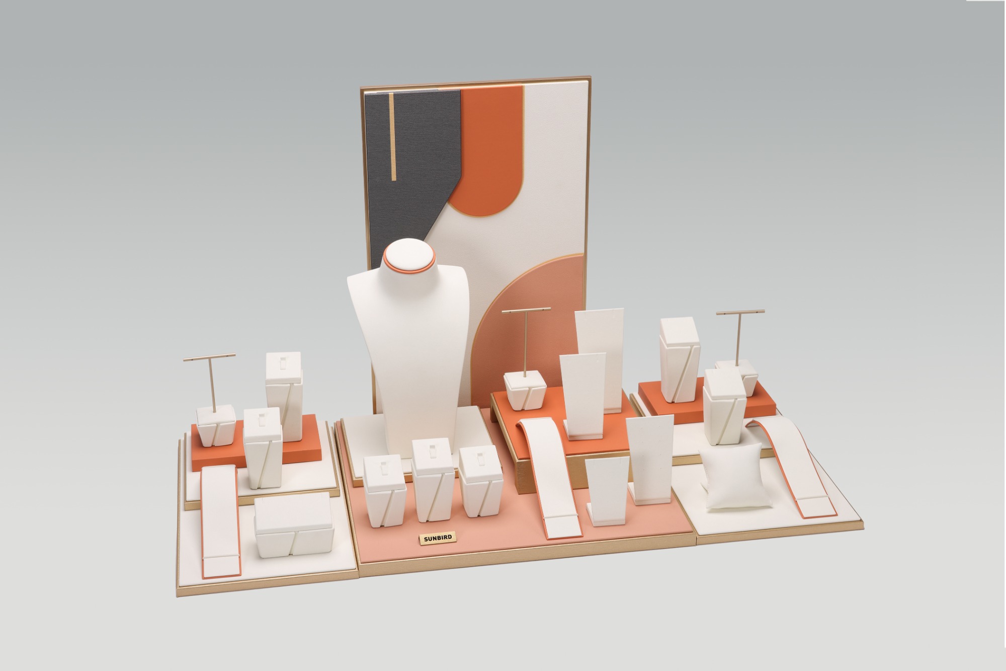 PC26007 2026 Fashionable Design Display Jewelry Stands For Jewelry Retailer