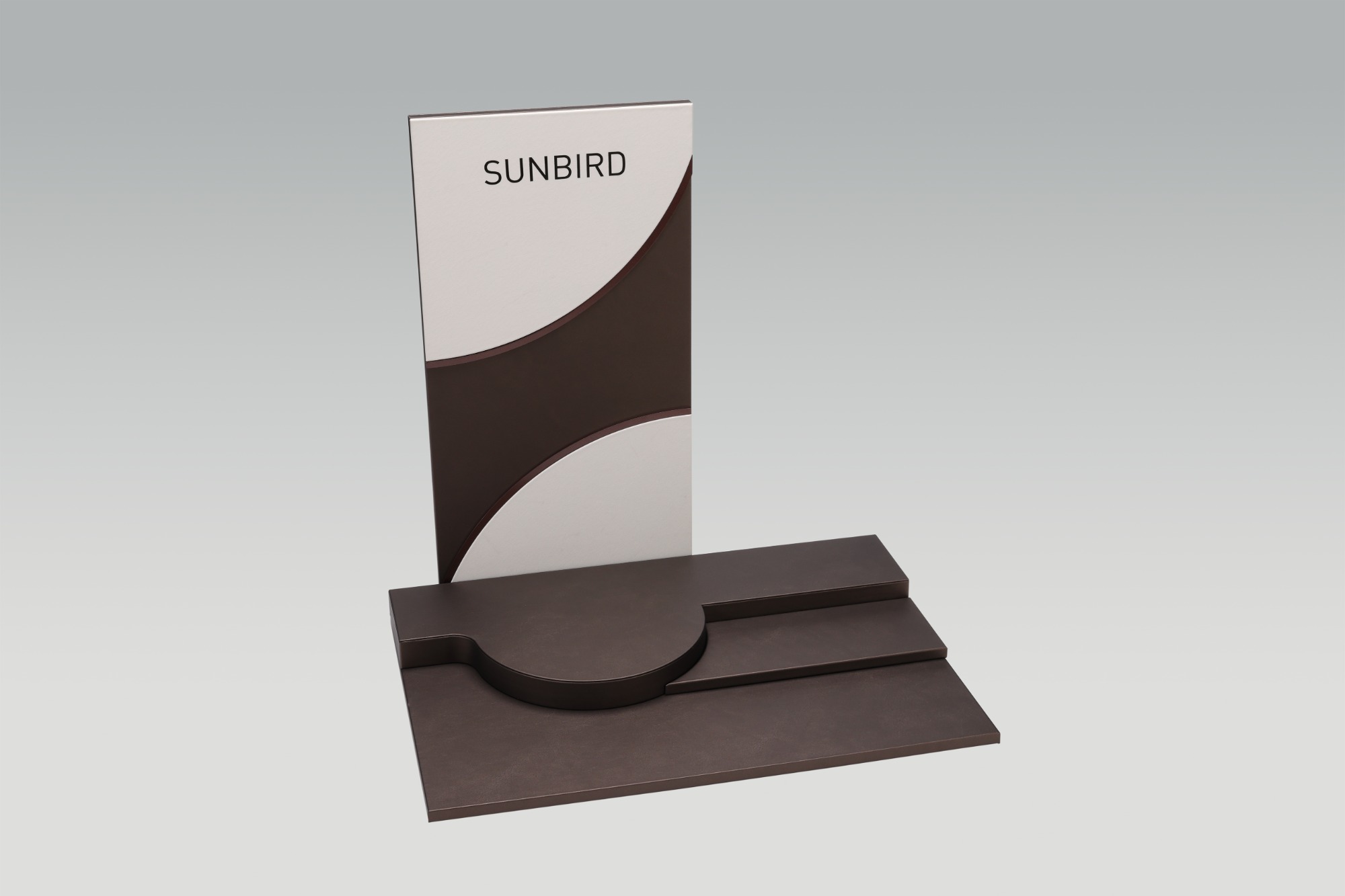 PC26011 Retro PU Leather Custom Jewelry Displays