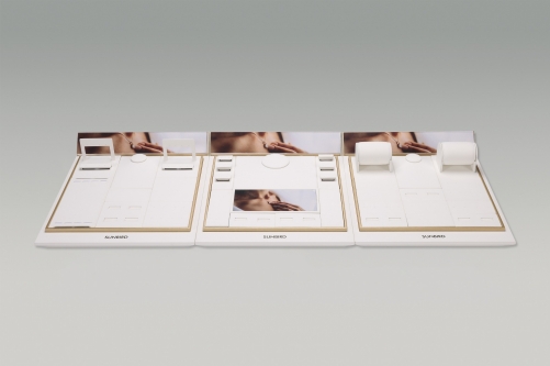 PG26005 2026 Jewelry Display Factory Direct Supply USA Market Modular Jewelry Display High-End Jewelry Counter Display Stand