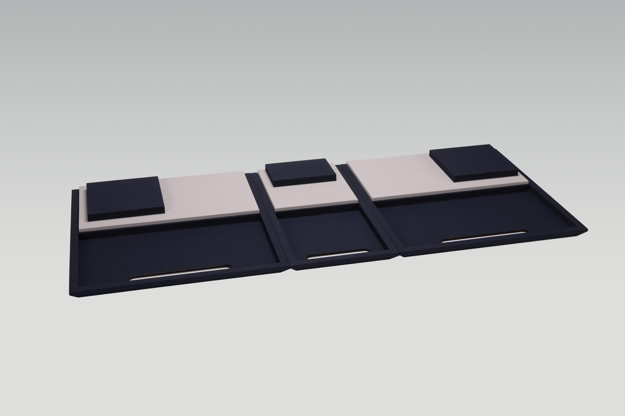 PG25003 2025 USA Market Modular Jewelry Display High-End Jewelry Counter Display Stand Made By Jewelry Display Factory