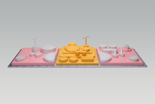 PG26013 2026 Hot Selling Counter Jewelry Stand For Shopping Mall