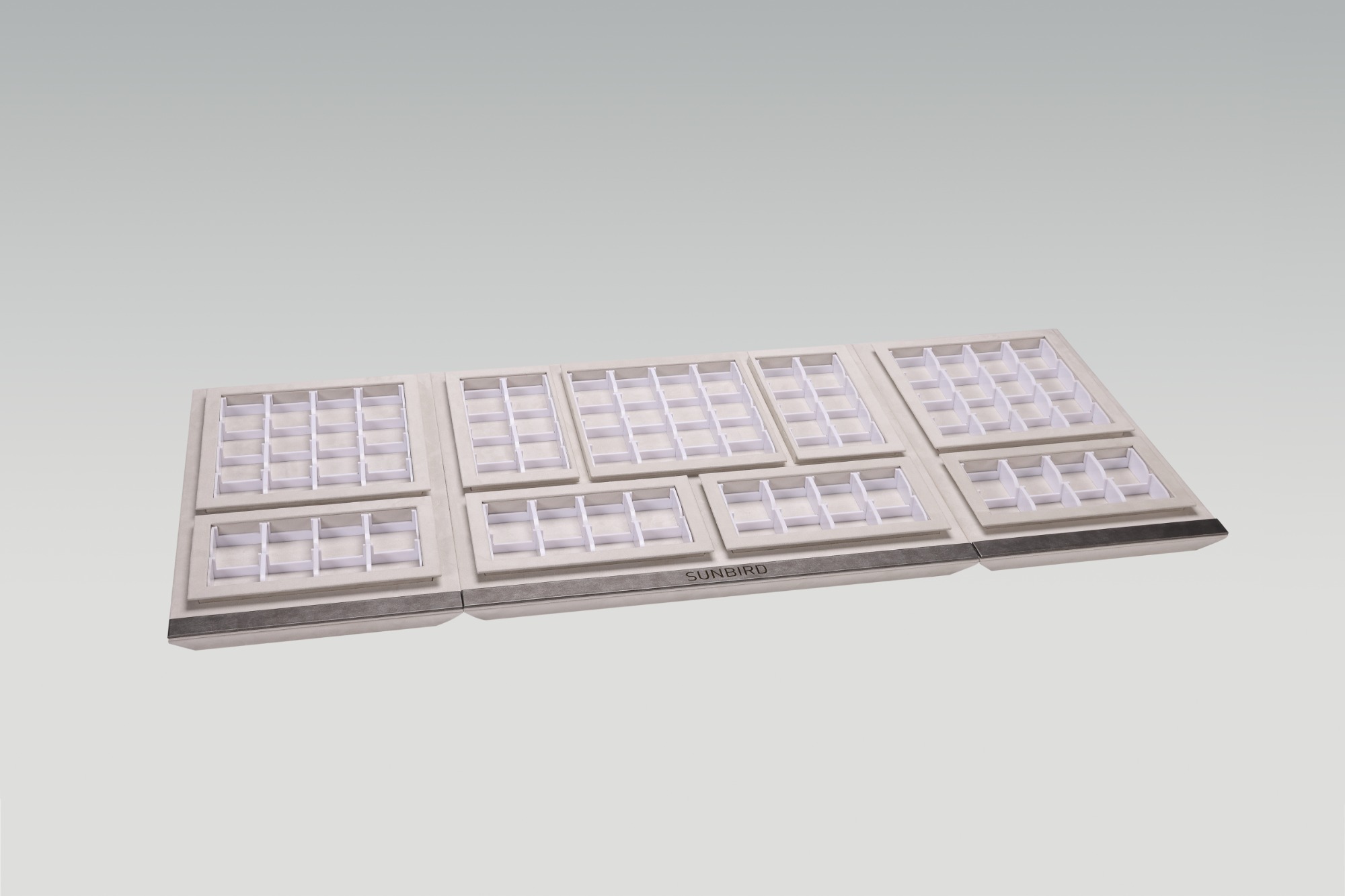 PG26003 2026 Jewelry Display Factory Direct Supply Modular Jewelry Counter Display Set