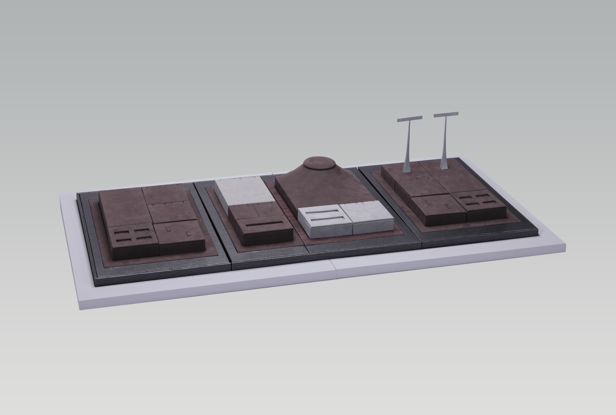 PG26011 2026 ModularJewelry Display Factory Direct Supply Counter Display Set