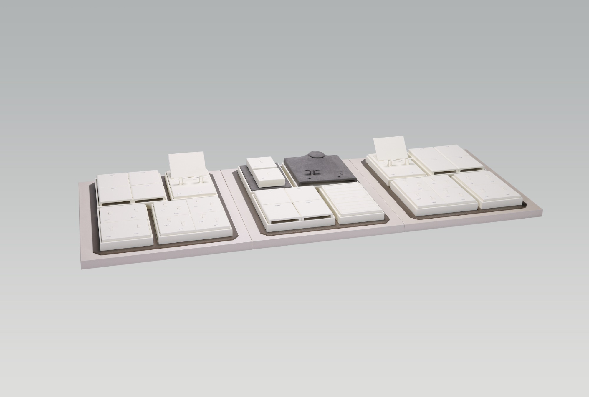 PG26007 2026 Jewelry Display Factory Direct Supply Modular Jewelry Counter Display Set