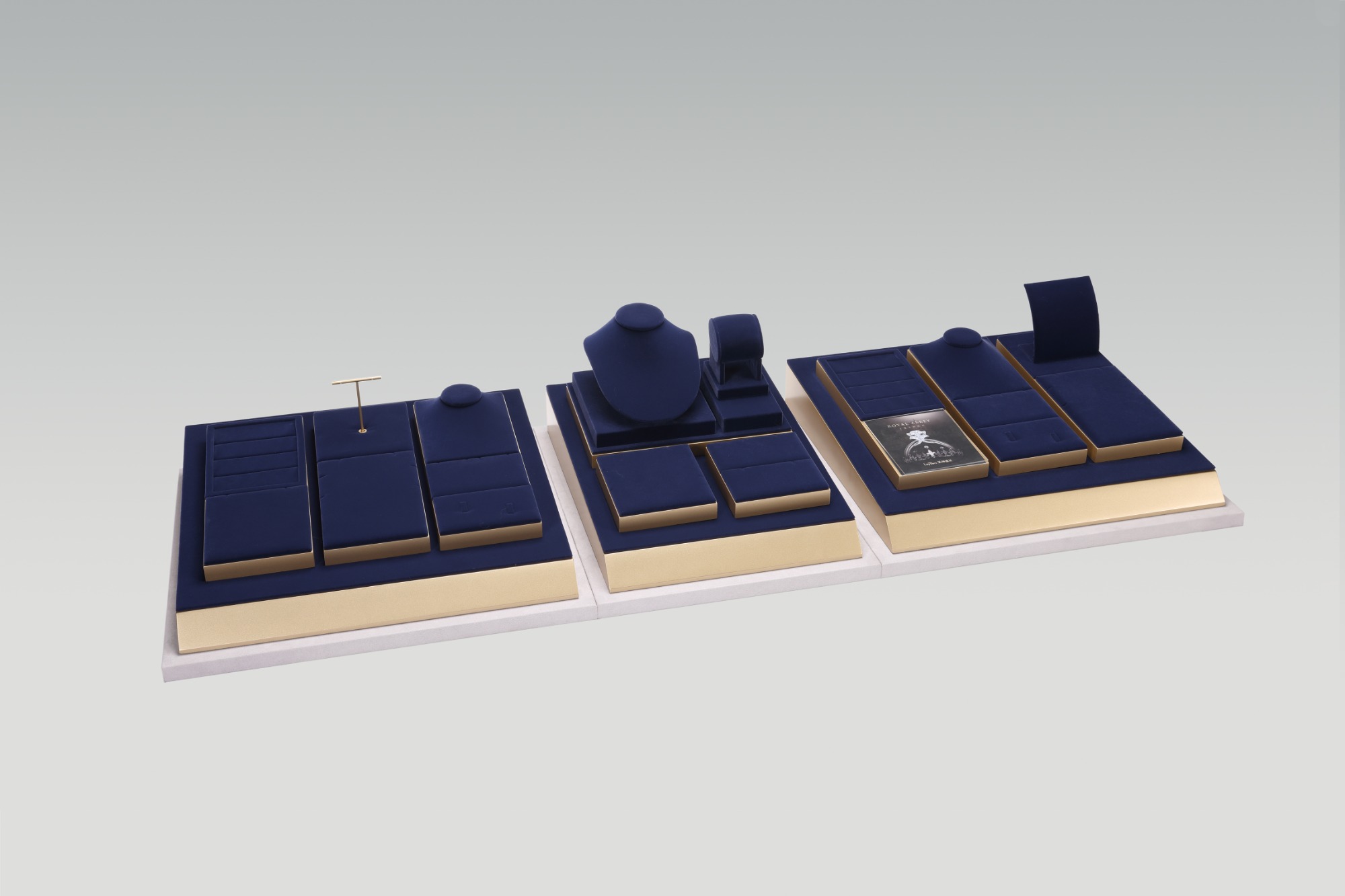 PG26006 2026 Modular Jewelry Display Counter Display Stand Made By Jewelry Display Factory