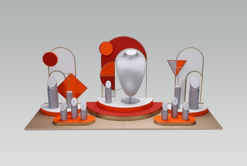 PC26018 2026 New Jewelry Display Manufacturer Jewelry Window Display