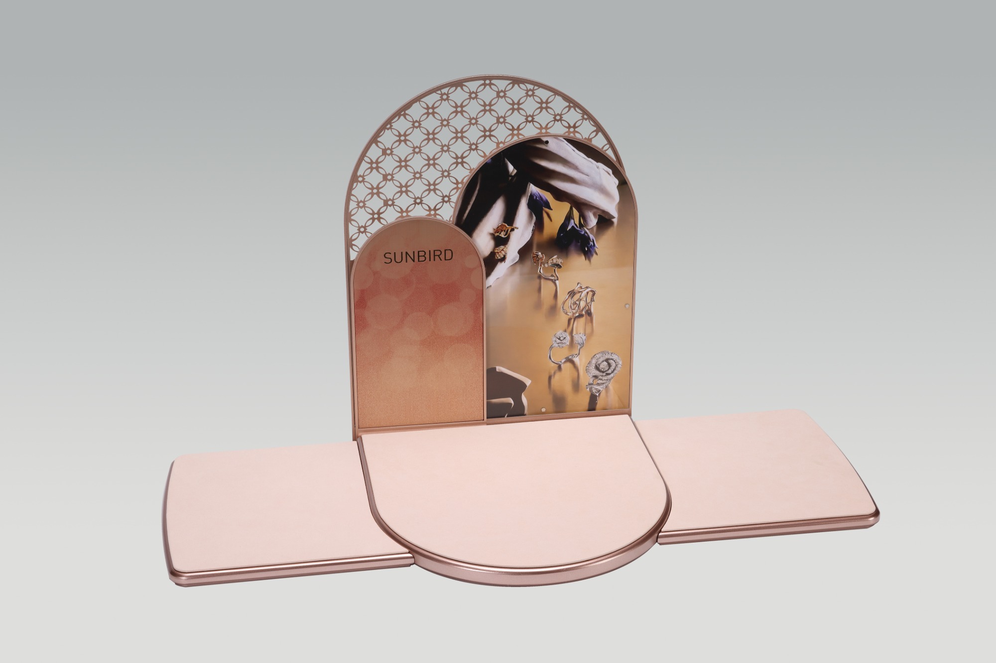 PC26014 2026 New Jewelry Display Manufacturer Jewelry Window Displays