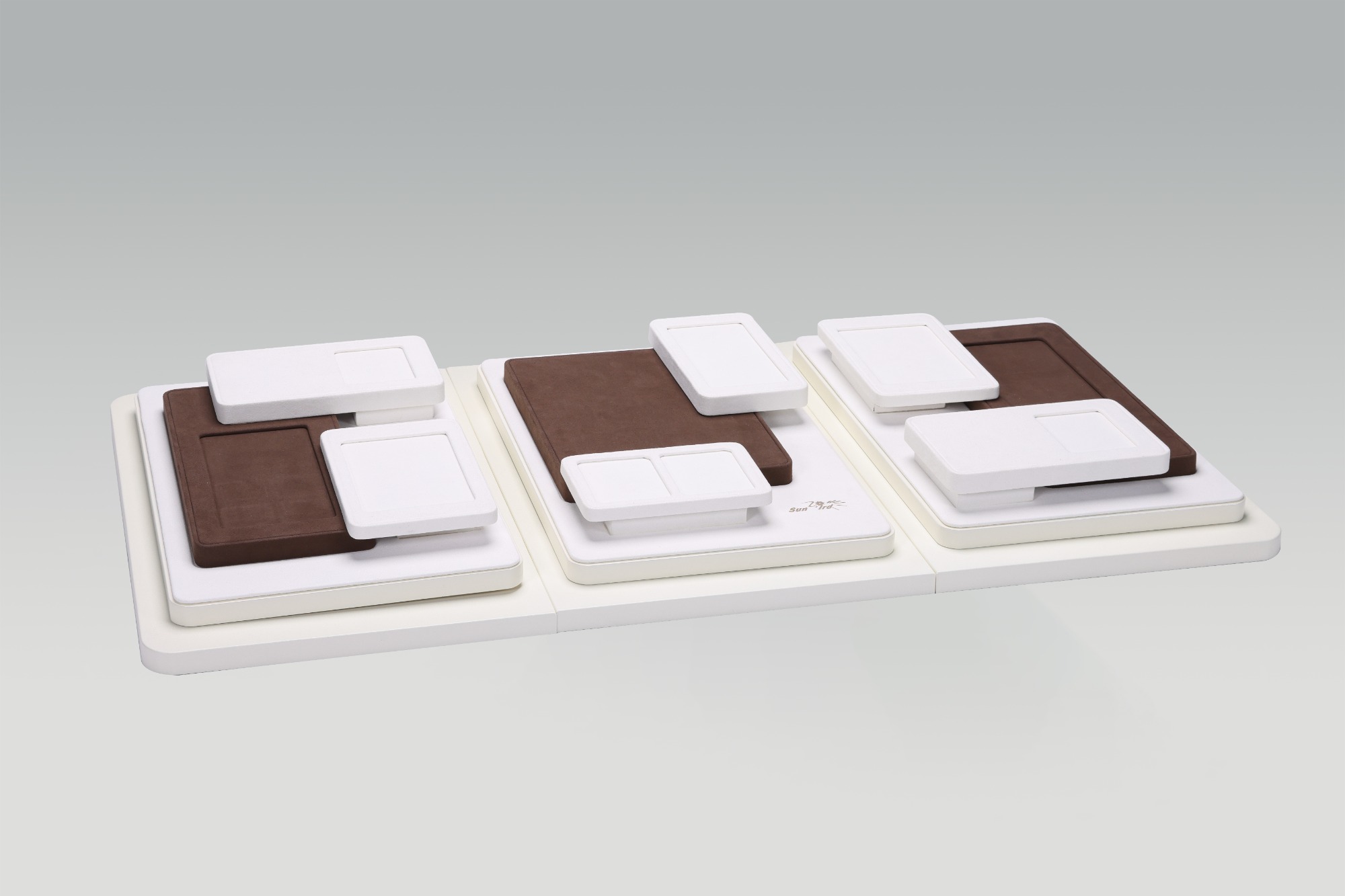 PG26010 2026 Jewelry Display Supplier New Full Range Handmade Counter Jewelry Display Set