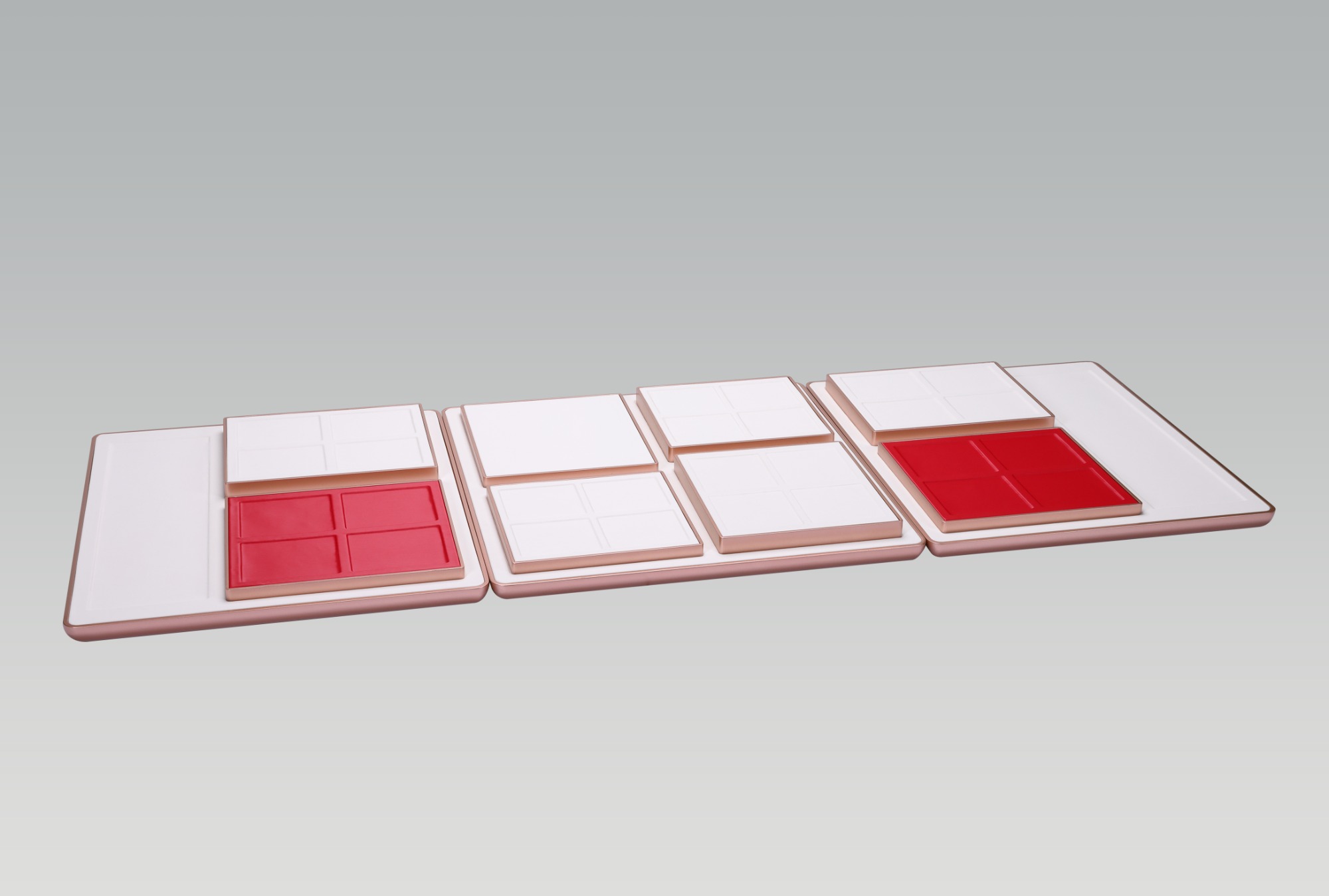 PG26008 2026 Jewelry Display Supplier Direct Supply Jewelry Counter Display Set