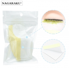NAGARAKU Eyelash Extension Glue Remover Segregate Cotton Pads Under Eyes Skin Close Breathable Mild Soft Non-Irritation