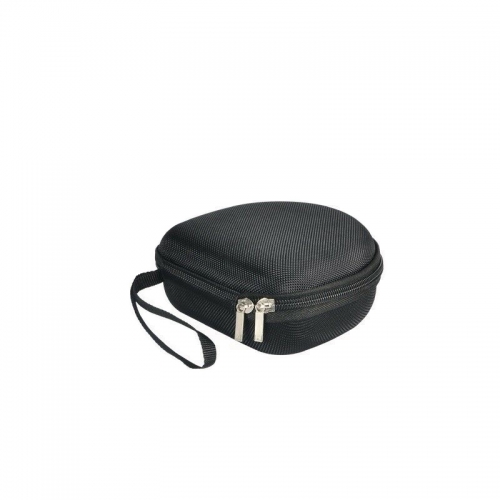 Bolymic Black Solid Zipper Headset Storage Case Bag Pouch Box for Shure Headset Wireless