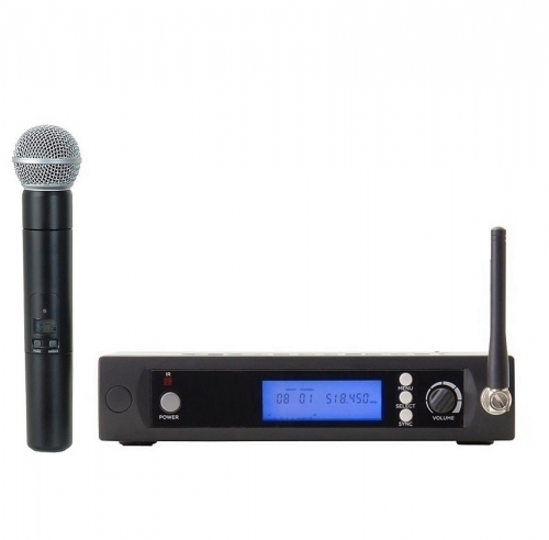 Bolymic BL3100 UHF Professional 100 Channel Wreless Cordless Vocal Microphone System