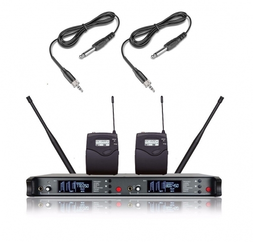 Bolymic 8200 UHF Professional Diversity Dual Channel Wireless Microphone Guitar Center