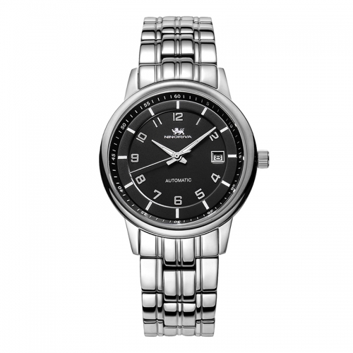 Men Mechanical Watch Automatic Watch with Stainless Steel Strap