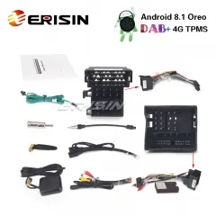 Erisin ES8292B 9" Android 8.1 DAB+4G GPS Autoradio Mercedes Benz A/B Classe Sprinter Viano Vito