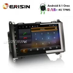 Erisin ES8292B 9" Android 8.1 DAB+4G GPS Autoradio Mercedes Benz A/B Classe Sprinter Viano Vito
