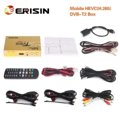 Erisin ES338-KL Touch Screen Control Car Mobile Digitale HDTV DVB-T2 Receiver