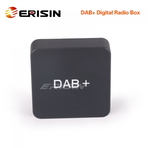 Erisin ES354 DAB+ Digital Radio Box Aerial Amplified Antenna for Android 8.0/9.0/10.0 Stereos