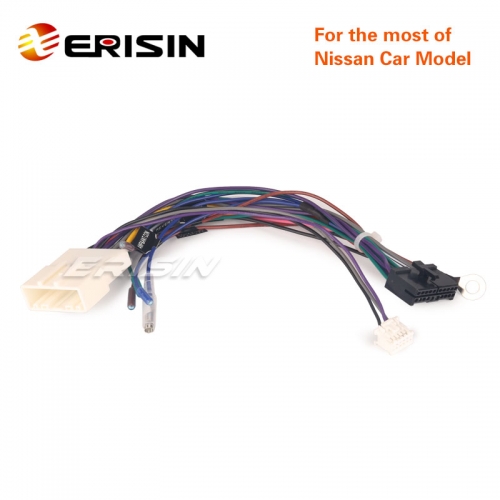 Erisin Nissan-Cable-A1 Universal Car Connect Power Cable for Nissan ES7836U