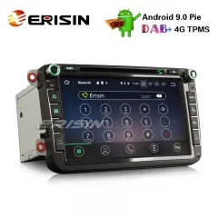 Erisin ES4985V 8" Android 9.0 Car Stereo for VW Passat Golf Tiguan Polo T5 Jetta Touran DAB+GPS