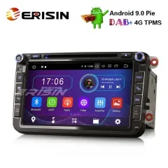 Erisin ES4985V 8" Android 9.0 Car Stereo for VW Passat Golf Tiguan Polo T5 Jetta Touran DAB+GPS