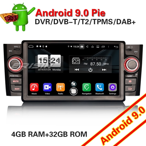 Erisin ES7723L 8-Core DAB+ Android 9.0 Fiat Punto Linea Car Stereo Sat Nav GPS Radio OBD2