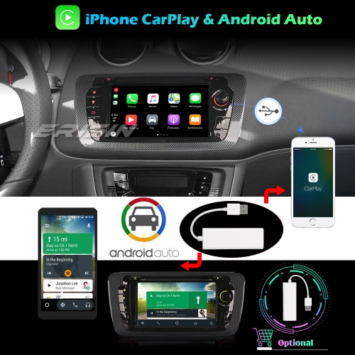 Auto-rádio carplay android auto Seat Ibiza - Blog