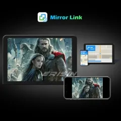 Erisin ES2763C 8" Android 10.0 Car Stereo GPS Mercedes C/CLK/G Class W203 Vito Viano 4G CarPlay