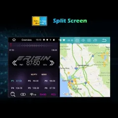 Erisin ES2763C 8" Android 10.0 Car Stereo GPS Mercedes C/CLK/G Class W203 Vito Viano 4G CarPlay