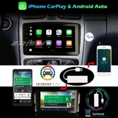 Erisin ES2763C 8" Android 10.0 Car Stereo GPS Mercedes C/CLK/G Class W203 Vito Viano 4G CarPlay