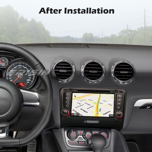 Erisin ES5179A CarPlay Android 10 Car GPS Stereo Head Unit Radio for Audi  TT MK2 DAB+ 4G DVD OBD