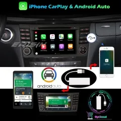 Erisin ES5180E Android 10 Car DVD Stereo Head Unit GPS Radio For Mercedes E/CLS/G W211 W219 W463 CD