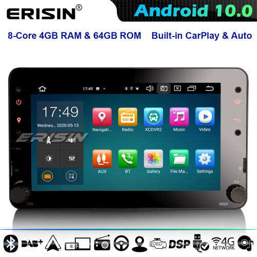 Erisin ES8120R 8-Core Android 10.0 DSP Car Stereo GPS Alfa Romeo Brera Spider 159 Sportwagon DAB+ 4G WiFi CarPlay