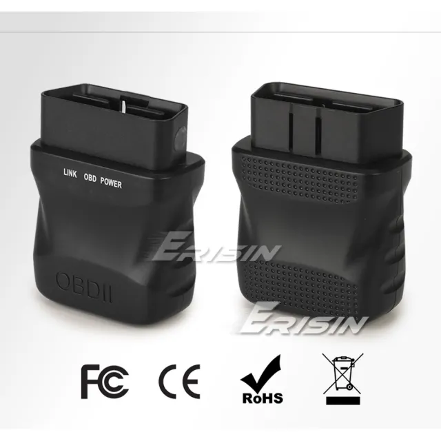 Erisin ES357 OBD2 Scanner V 1.5 BT4.0 Car Diagnostic Tool Code Reader for iOS Android Windows