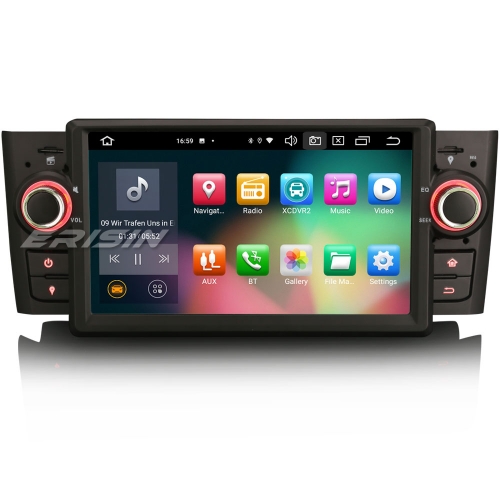 Erisin ES8123L 8-Core Android 10 Car Stereo Radio DSP CarPlay Head Unit GPS DAB+ for Fiat Punto Linea 4G WiFi Bluetooth