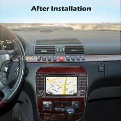 Erisin ES8182S 8-Core DSP CarPlay Android 10.0 Car Stereo GPS DVD Mercedes Benz S/CL Class W220 W215 4G WiFi  DAB+ Bluetooth