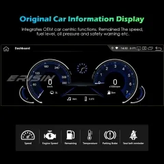 Erisin ES2870B 8-Core 10.25” CarPlay Android 10.0 Car Stereo GPS Sat Navi Radio BMW X5 E70 X6 E71 CIC CCC IPS WiFi 4G BT DAB+