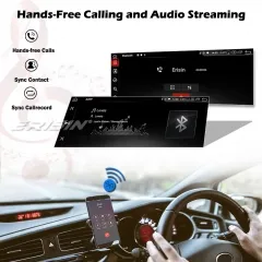 Erisin ES2870B 8-Core 10.25” CarPlay Android 10.0 Car Stereo GPS Sat Navi Radio BMW X5 E70 X6 E71 CIC CCC IPS WiFi 4G BT DAB+