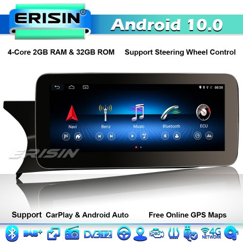 4GB+64GB Radio Coche 1 DIN 8 Core Android con Wireless Carplay Android Auto  Mirror