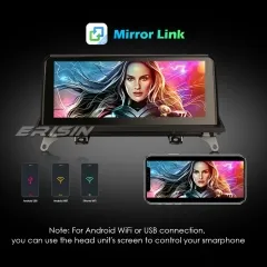 Erisin ES2670B 4-Core 10.25” CarPlay Android 10.0 Car Stereo GPS Sat Navi Radio BMW X5 E70 X6 E71 CIC IPS WiFi 4G BT DAB+