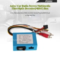 Erisin PC001 Fiber-Optic Decoder Box for Porsche Cayenne Benz ML/GL/R CLASS W164 W251