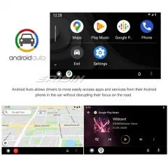Erisin ES7941U 7" HD Double Din Android 9.0 Car Stereo GPS Satnav WiFi TPMS DAB+ Radio DVR DTV-IN OBD2 4G